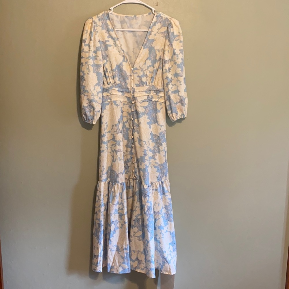 Chicwish blue dress. Size S.